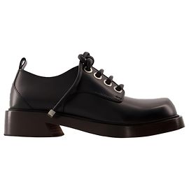 Old Calf Derbies - Alexander McQueen - Pelle - Nero Nero