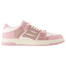 Skel Top Low Sneakers - Amiri - Cuir - Rose Rose