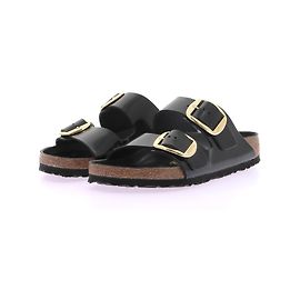 BIRKENSTOCK  Sandals T.EU 39 Leather Black