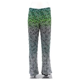 Calças Missoni T.IT 40 Viscose Verde