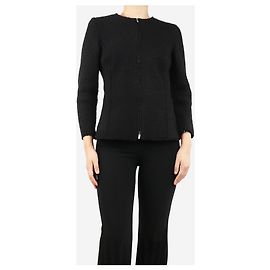 The row Black tweed jacket - size S Black