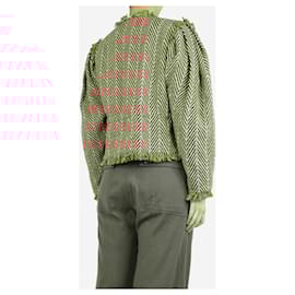 Ulla Johnson-Brown cropped jacket - size S-Brown