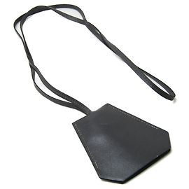 Pendentif en forme de clé Clochette d'Hermès Gris anthracite