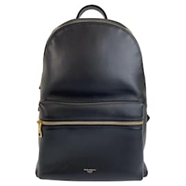 Dolce & Gabbana-Dolce & Gabbana Leather Backpack Unisex-Black