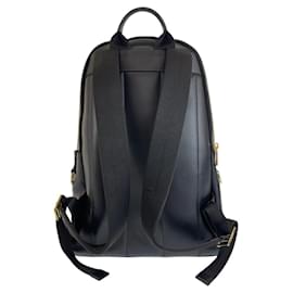 Dolce & Gabbana-Dolce & Gabbana Leather Backpack Unisex-Black