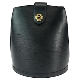 Louis Vuitton-Louis Vuitton Epi Leather Cluny Shoulder Bag-Black