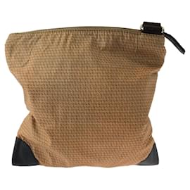 Fendi-Fendi Zucchino Nylon Shoulder Bag-Brown