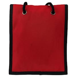 Balenciaga-Balenciaga Explorer BB Logo Nylon Shoulder Bag-Red