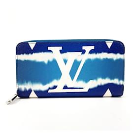 Louis Vuitton-Louis Vuitton Monogram Giant Zippy Wallet M68841-Blue