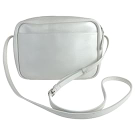 Balenciaga-Balenciaga Everyday Leather Shoulder Bag-White