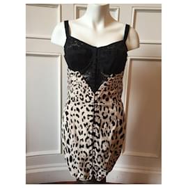 Dolce & Gabbana-DOLCE & GABBANA Dresses T.IT 46 Silk-Black