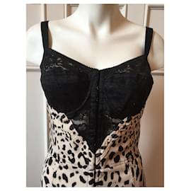 Dolce & Gabbana-DOLCE & GABBANA Dresses T.IT 46 Silk-Black