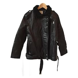 Iro-IRO Jackets T.International S Leather-Black