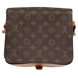 Louis Vuitton-LOUIS VUITTON Monogram Cartouchiere MM Shoulder Bag M51253 LV Auth 93729-Monogram