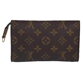 Louis Vuitton-LOUIS VUITTON Monogram Bucket PM Accessory Pouch LV Auth 85770-Monogram