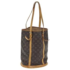 Louis Vuitton-LOUIS VUITTON Monogram Bucket GM Shoulder Bag M42236 LV Auth bs18048-Monogram