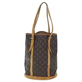 Louis Vuitton-LOUIS VUITTON Monogram Bucket GM Shoulder Bag M42236 LV Auth bs18048-Monogram