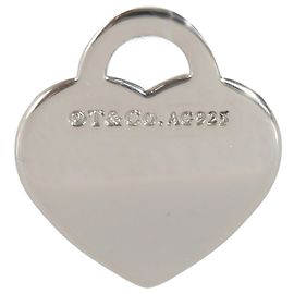 Tiffany & Co. Heart Charm in Sterling Silver Other