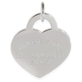 Tiffany & Co-Tiffany & Co. Return To Tiffany XL Heart Charm in  Sterling Silver-Other