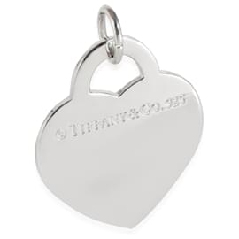 Tiffany & Co-Tiffany & Co. Return To Tiffany XL Heart Charm in  Sterling Silver-Other