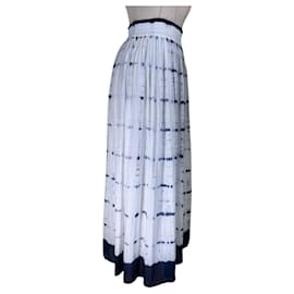Autre Marque-Skirts-White,Blue,Multiple colors
