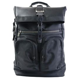 TUMI Black Nylon Backpack Black