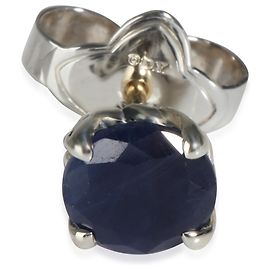 Orecchini da uomo David Yurman in zaffiro in argento sterling Argento Metallico