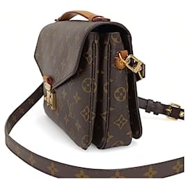 Louis Vuitton-Louis Vuitton Metis monogram shoulder bag-Brown