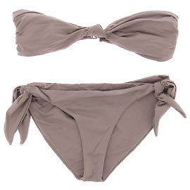 SAINT LAURENT Bademode T.International S Polyester Braun