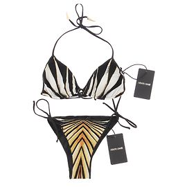ROBERTO CAVALLI Bademode T.International S Polyester Schwarz