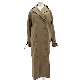 Abrigos Totême T.FR 34 Algodón Castaño