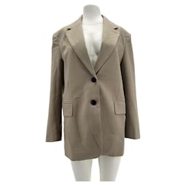 Autre Marque-The Frankie Shop jackets T.International S Wool-Beige