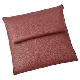 Hermès-Hermes Chevre Coin Case Wallet-Brown