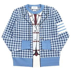 Thom Browne Wool Trompe l'oeil Suit Sweater Other