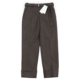 Autre Marque Sacai Wool Suiting Pants Brown Brown