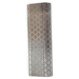 Cartier-Cartier Oval Pattern Gas Lighter Silver-Silvery