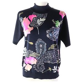 Autre Marque LEONARD FASHION Woll-Seiden-Mischung Pullover mit Stehkragen Andere