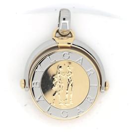 Autre Marque-Bvlgari Gemini Pendant SS/K18YG Jewelry-Silvery