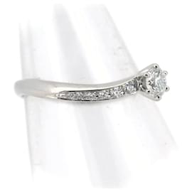 Autre Marque-Exelco Diamond Ring Pt950 Platinum-Other