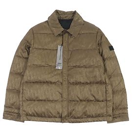 DIOR Nylon WZIP Down Jacket 48 Brown