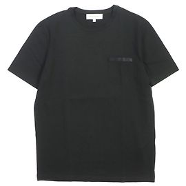 Camiseta de couro perfurada Gancini da Salvatore Ferragamo Cinza antracite