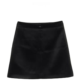 Alexander Mcqueen-Alexander McQueen Skirt Acetate Black/Green-Other