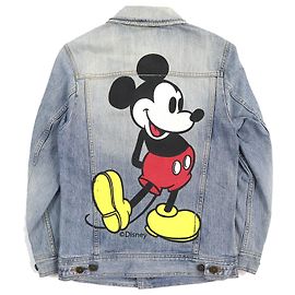 Denimjacke Dolce & Gabbana Disney Mickey Hellblau