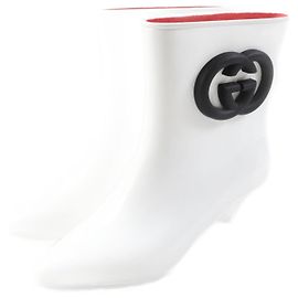 Botas de lluvia de goma Gucci Interlocking G para mujeres Otro