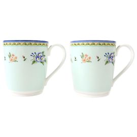 Tiffany & Co Morning Glory 2000 Mugs Blue
