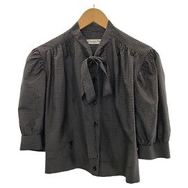 Camicia con cravatta a farfalla in seta BEE ricamata Dior Altro