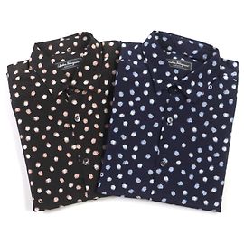 Camisa de manga larga de seda y algodón con logo Gancini de Salvatore Ferragamo M Otro