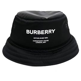 Cappello bucket Horseferry Burberry Nero M Altro