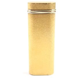 Cartier Trinity Oval Gas Lighter Gold Golden