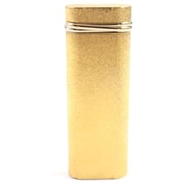 Cartier-Cartier Trinity Oval Gas Lighter Gold-Golden